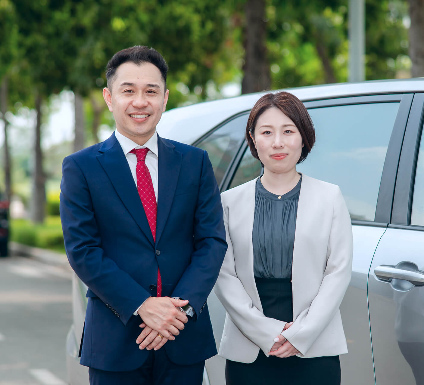 Two representatives of Logitem Vietnam from Hanoi and Ho Chi Minh City