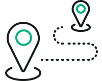 Distance icon / Location pin icon