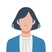 Illustration of a woman with short hair