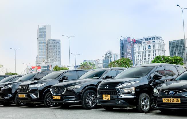 Vehicles owned by Logitem Vietnam